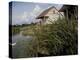 Houses Along the Louisiana Bayou are Seen-null-Premier Image Canvas