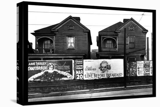 Houses - Atlanta, Georgia-Walker Evans-Stretched Canvas