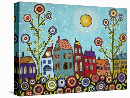 Houses, Flowers-Karla Gerard-Premier Image Canvas