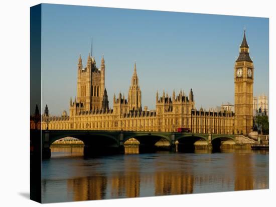 Houses of Parliament and Big Ben, Westminster, London-Charles Bowman-Premier Image Canvas