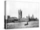 Houses of Parliament, London, Late 19th Century-John L Stoddard-Premier Image Canvas