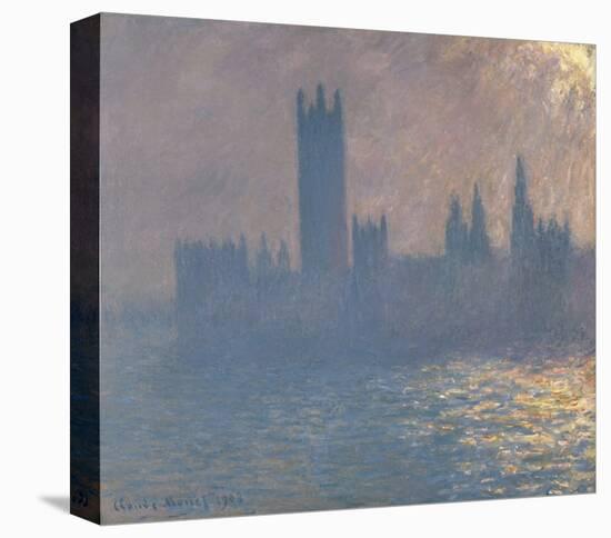 Houses of Parliament, Sunlight Effect (Le Parlement, effet de soleil), 1903-Claude Monet-Stretched Canvas