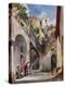 Houses on the Costiera of the Sorrentine Peninsula-Giacinto Gigante-Premier Image Canvas