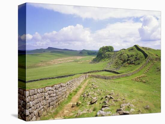 Housesteads, Hadrian's Wall, Northumberland, England, UK-Roy Rainford-Premier Image Canvas