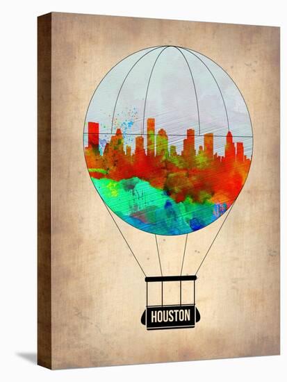 Houston Air Balloon-NaxArt-Stretched Canvas