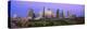 Houston Skyline, Memorial Park, Dusk, Texas-null-Stretched Canvas