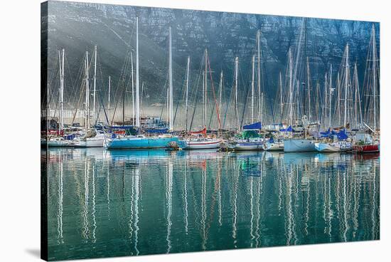 Hout Bay Harbor, Hout Bay South Africa-Richard Silver-Stretched Canvas
