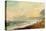 Hove Beach, C.1824 (Oil on Paper on Panel)-John Constable-Premier Image Canvas