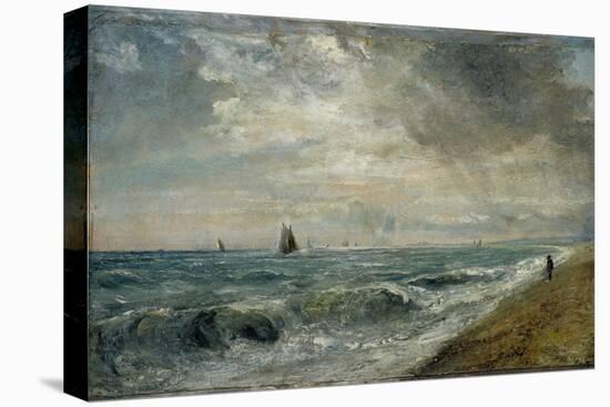 Hove Beach, East Sussex-John Constable-Premier Image Canvas