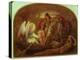 How an Angel Rowed Sir Galahad across Dern Mere-Sir Joseph Noel Paton-Premier Image Canvas