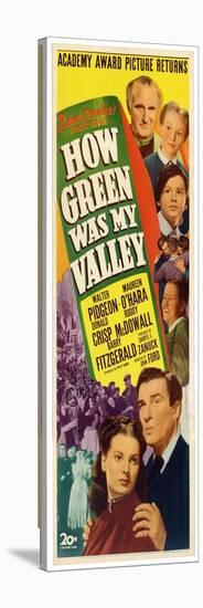 "How Green Was My Valley" 1941, Directed by John Ford-null-Premier Image Canvas