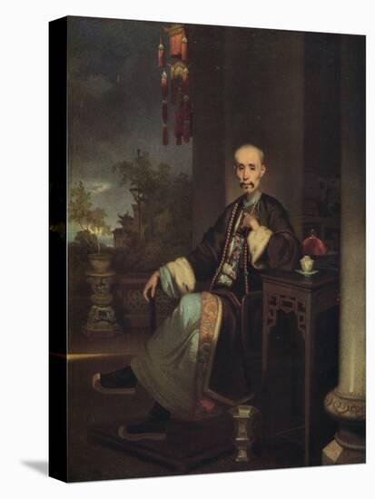 'How Qua, Head of the Hong Merchants in Canton', c1830-George Chinnery-Premier Image Canvas