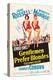 Howard Hawks' Gentlemen Prefer Blondes, 1953, "Gentlemen Prefer Blondes" Directed by Howard Hawks-null-Premier Image Canvas