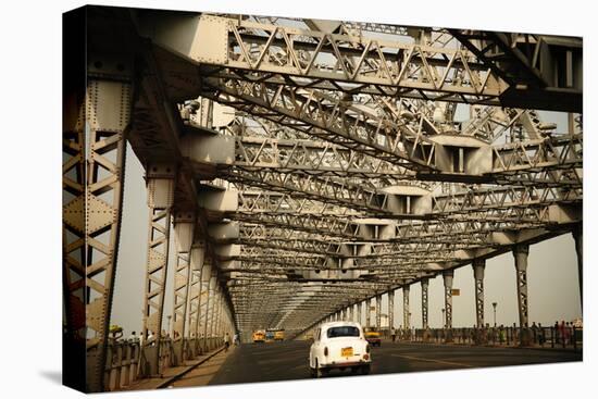 Howrah Bridge, Kolkata, West Bengal, India, Asia-Bhaskar Krishnamurthy-Premier Image Canvas