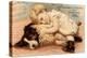 Hoytes Cologne, Dogs, Womens, USA, 1890-null-Premier Image Canvas