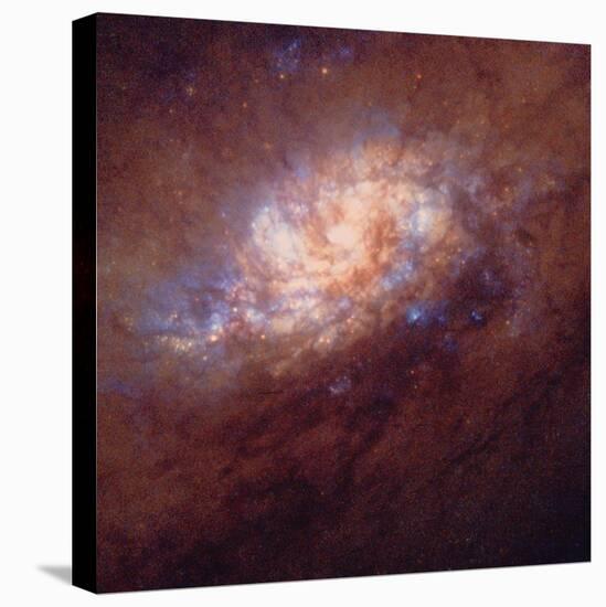 HST Image of Star Birth In Galaxy NGC 1808-null-Premier Image Canvas