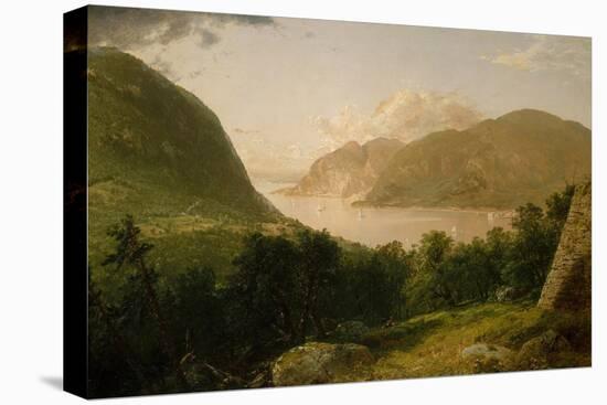 Hudson River Scene, 1857-John Frederick Kensett-Premier Image Canvas