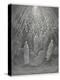 Huge Host of Angels Descend Through the Clouds in Paradise-Gustave Dor?-Premier Image Canvas