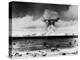 Huge Mushroom Cloud Hangs over Bikini During American Atomic Bomb Test-null-Premier Image Canvas