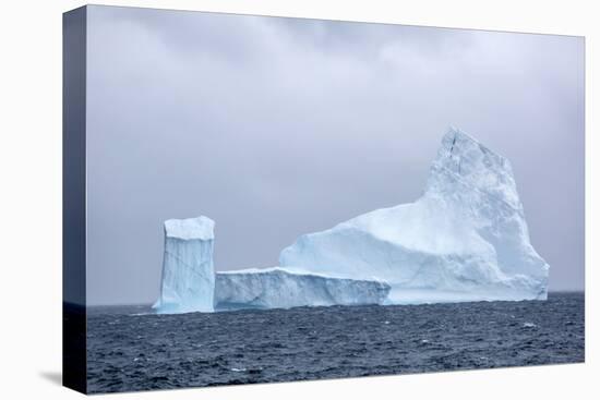 Huge Tabular Icebergs Broken Off from B-17A Iceberg Near Cooper Bay, Polar Regions-Michael Nolan-Premier Image Canvas