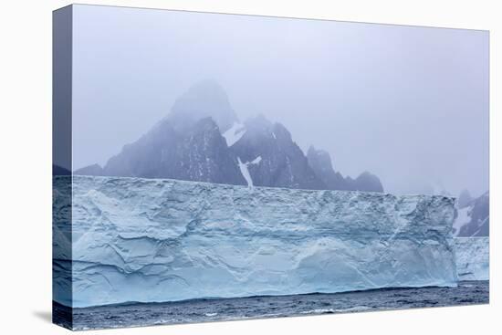 Huge Tabular Icebergs Broken Off from B-17A Iceberg Near Cooper Bay, Polar Regions-Michael Nolan-Premier Image Canvas