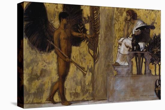 Huldigung an Die Malerei, 1889-Franz von Stuck-Premier Image Canvas