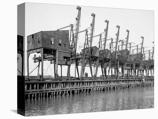 Hulett Clam Shell Hoists, Cleveland, Ohio-null-Stretched Canvas