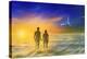 Humanity And the Universe, Artwork-Richard Bizley-Premier Image Canvas