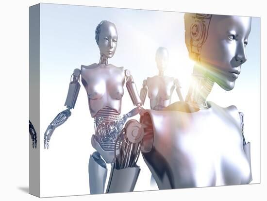 Humanoid Robots, Artwork-Victor Habbick-Premier Image Canvas