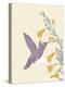 Hummingbird and flowers-Karen Williams-Premier Image Canvas