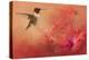 Hummingbird and Peach Hibiscus-Jai Johnson-Premier Image Canvas