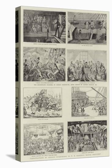 Humorous Art at the Royal Naval Exhibition-George Cruikshank-Premier Image Canvas