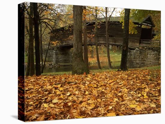 Humpback Covered Bridge, Covington, Virginia, USA-Charles Gurche-Premier Image Canvas