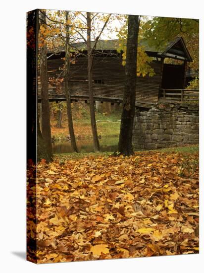 Humpback Covered Bridge, Covington, Virginia, USA-Charles Gurche-Premier Image Canvas