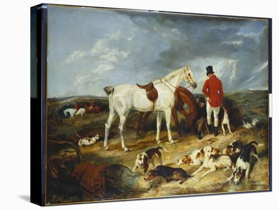 Hunters and Hounds, 1823-Edwin Henry Landseer-Premier Image Canvas