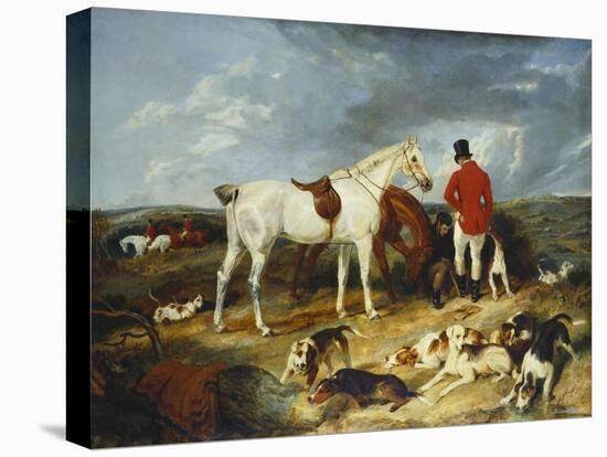 Hunters and Hounds, 1823-Edwin Henry Landseer-Premier Image Canvas