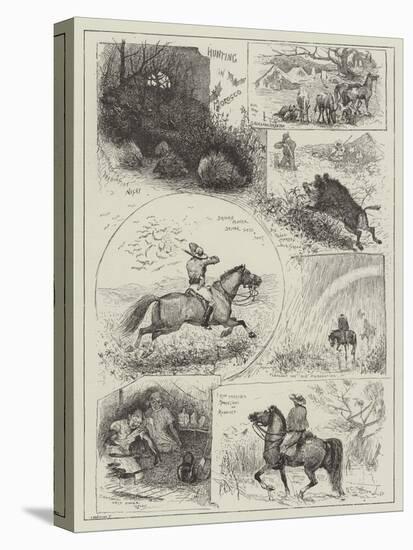 Hunting in Morocco-Henry Charles Seppings Wright-Premier Image Canvas