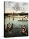 Hunting on the Lagoon, c.1490-5-Vittore Carpaccio-Premier Image Canvas