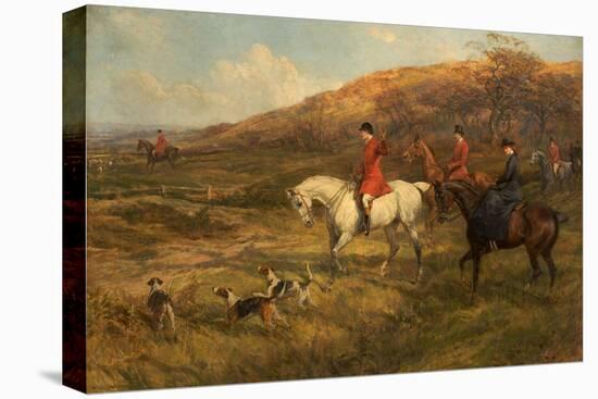 Hunting Scene, 1899-Heywood Hardy-Premier Image Canvas