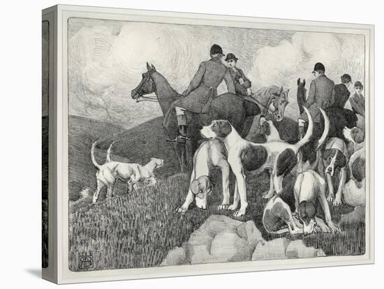 Hunting Scene-Robert Polhill Bevan-Premier Image Canvas