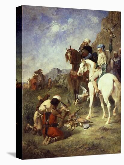 Hunting with Falcons in Algeria before 1863-Eugene Fromentin-Premier Image Canvas