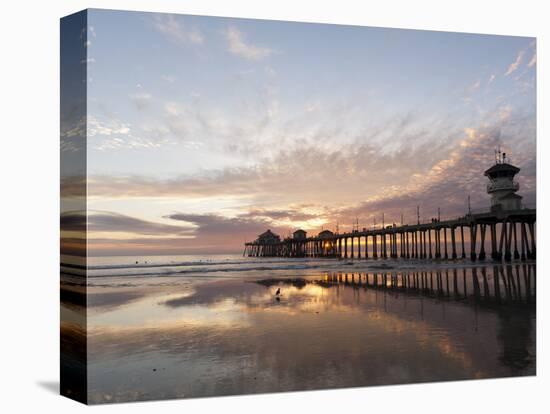 Huntington Beach Pier, California, United States of America, North America-Sergio Pitamitz-Premier Image Canvas