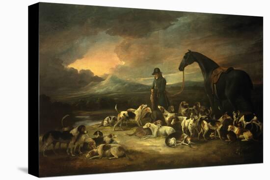 Huntsman with his Pack-George Morland-Premier Image Canvas