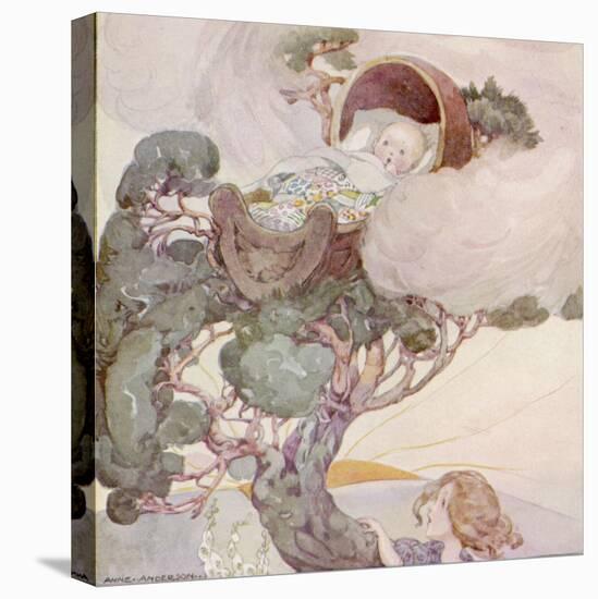 Hush-A-Bye Baby on the Tree Top-Anne Anderson-Premier Image Canvas