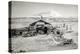 Hut and Mt. Erebus Photographed by Moonlight, 13th June 1911-Herbert Ponting-Premier Image Canvas