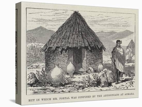 Hut in Which Mr Portal Was Confined by the Abyssinians at Asmara-null-Premier Image Canvas