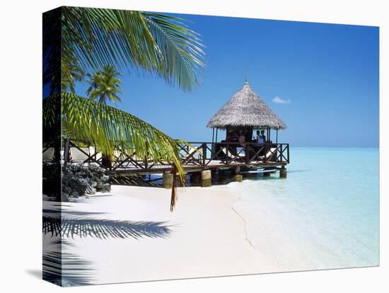 Hut on the Beach-null-Premier Image Canvas