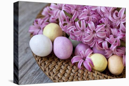 Hyacinth Blossoms and Easter Eggs-Andrea Haase-Premier Image Canvas