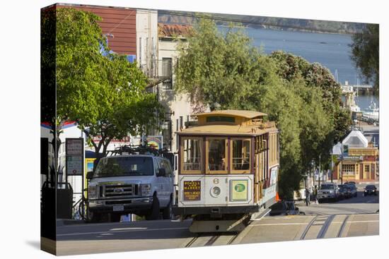 Hyde Street, Cable Car, San Francisco, California, Usa-Rainer Mirau-Premier Image Canvas