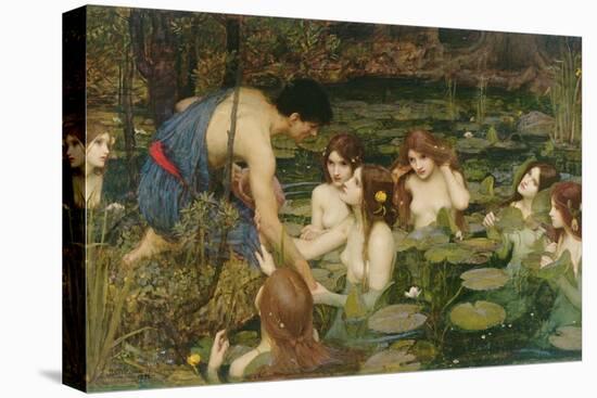 Hylas and the Nymphs, 1896-John William Waterhouse-Premier Image Canvas